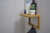 Handtuchhalter aus Eiche montiert an der Wand